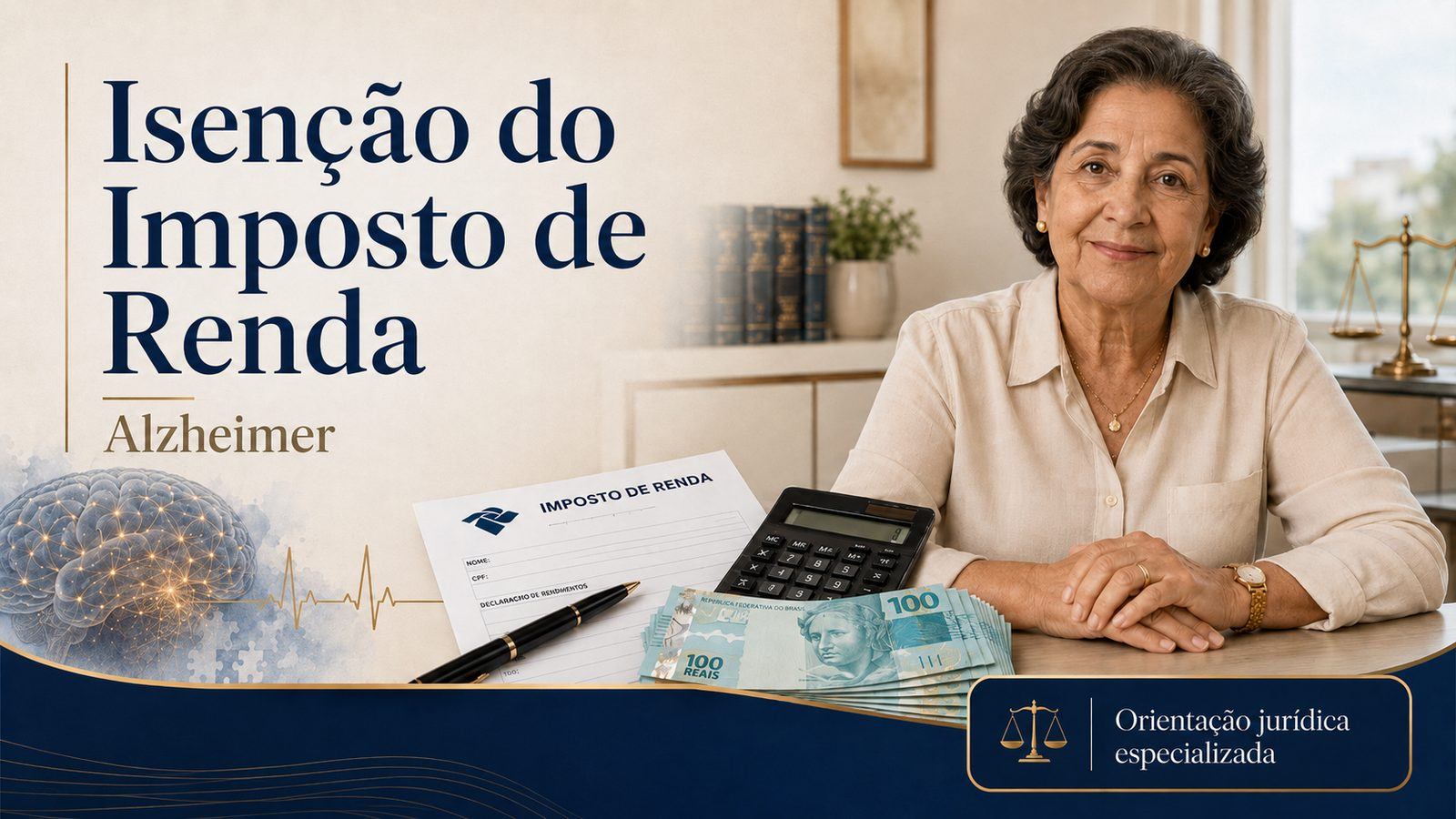 Alzheimer dá isenção do Imposto de Renda?