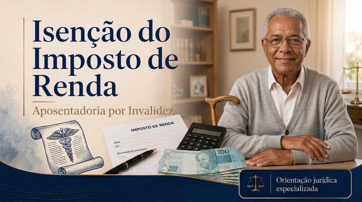 Aposentado por invalidez paga imposto de renda? Depende do motivo da invalidez