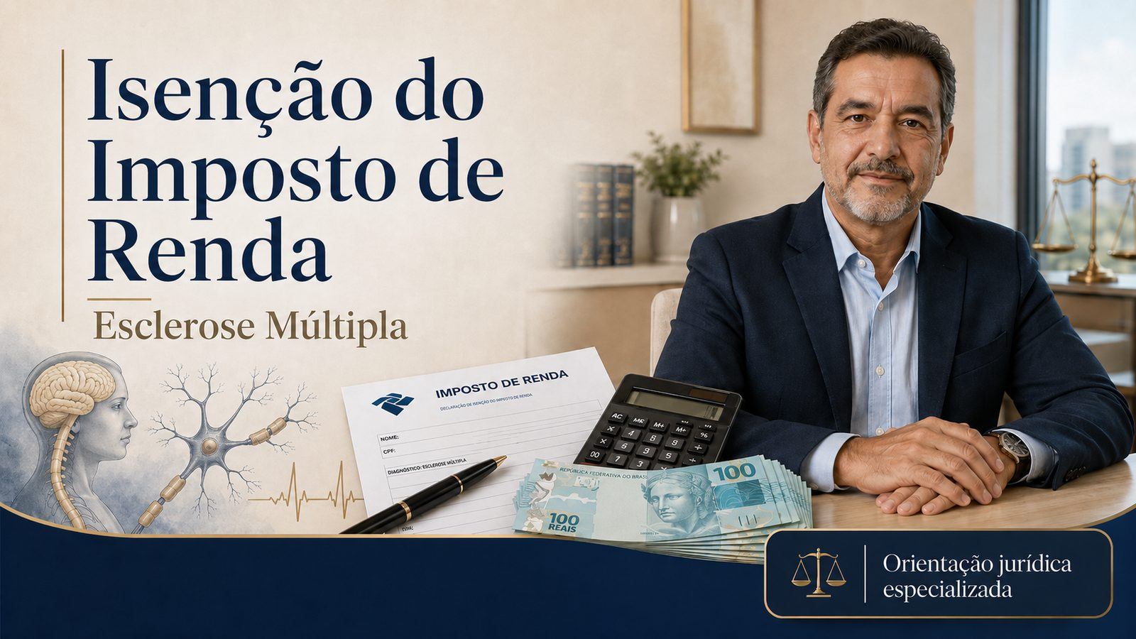 Esclerose múltipla dá direito à isenção do Imposto de Renda?