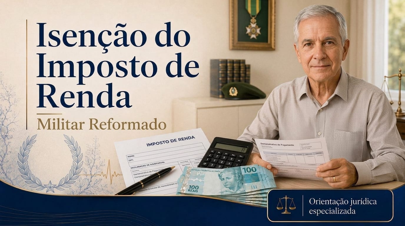 Militar reformado paga imposto de renda?